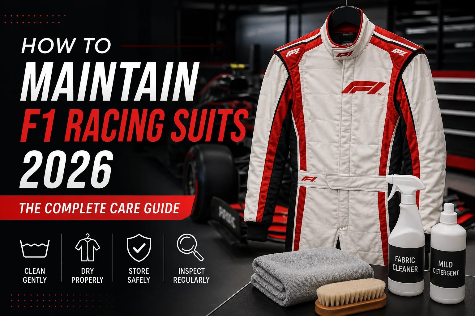 F1 Racing Suit Care Guide