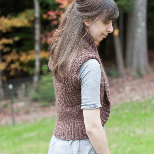 Lizzy Vest – Elizabeth Smith Knits