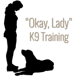 Okay Lady K9 Training Logo