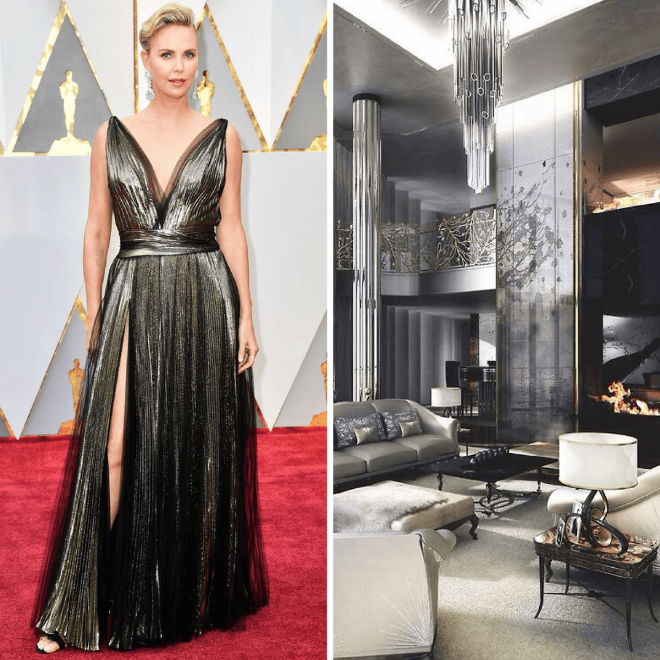 red carpet fashion inspiration to room interpretation 