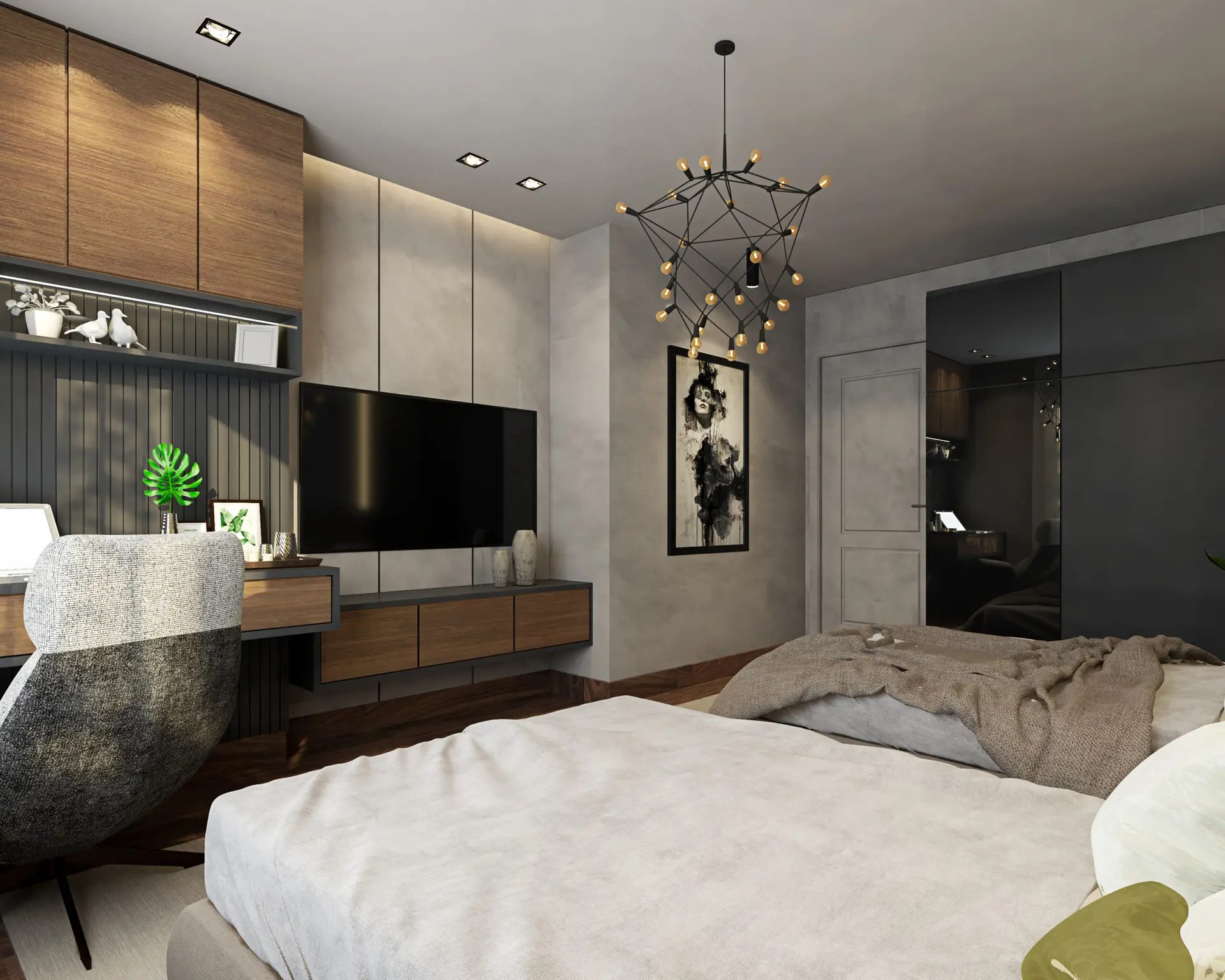 Kids bedroom study desk