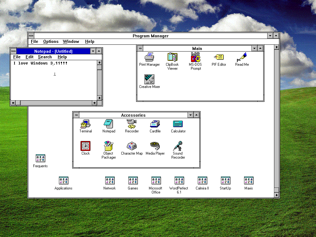 46) textlich nachgewiesen, dokumentarisch noch Windows For Workgroups 3 11 Elliotpro