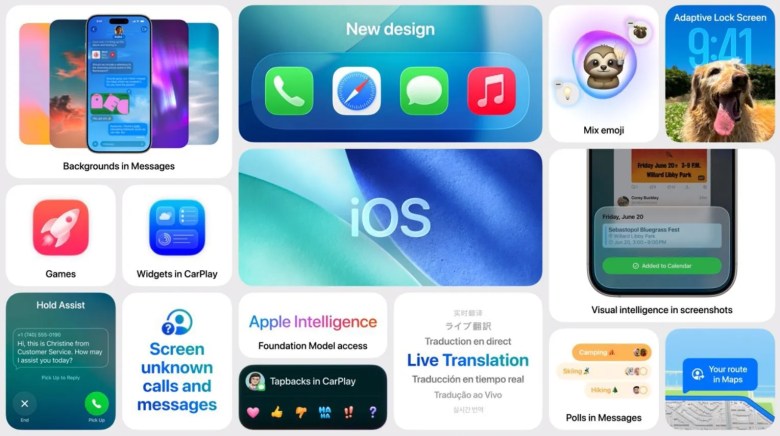 Características iOS 26