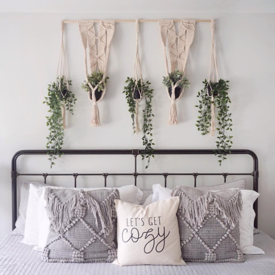 gray fringe pillow