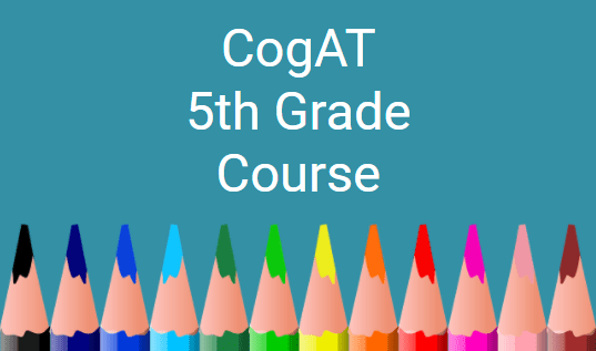 CogAT 5th Grade Test Prep