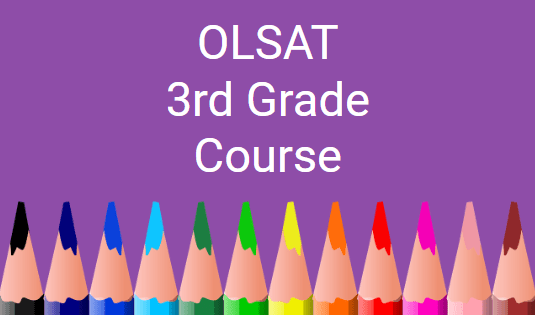 OLSAT 3rd Grade Practice Test & Test Prep