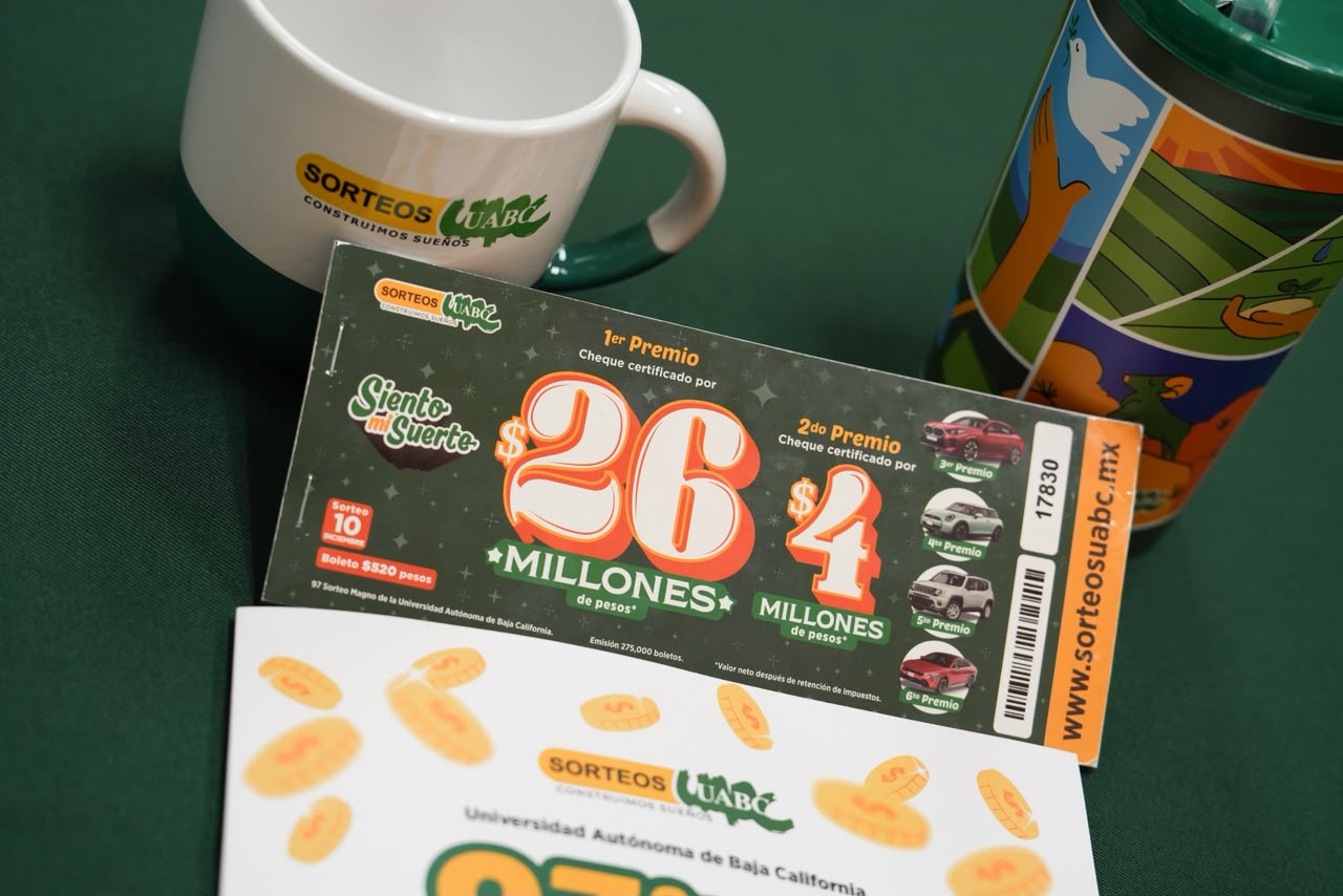 UABC anuncia su Sorteo Magno 97 con premio principal de 26 millones de pesos