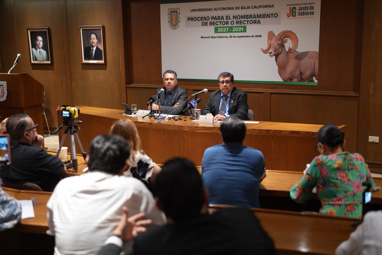 Junta de Gobierno de la UABC presenta convocatoria para el nombramiento de rector o rectora para el periodo 2027-2031