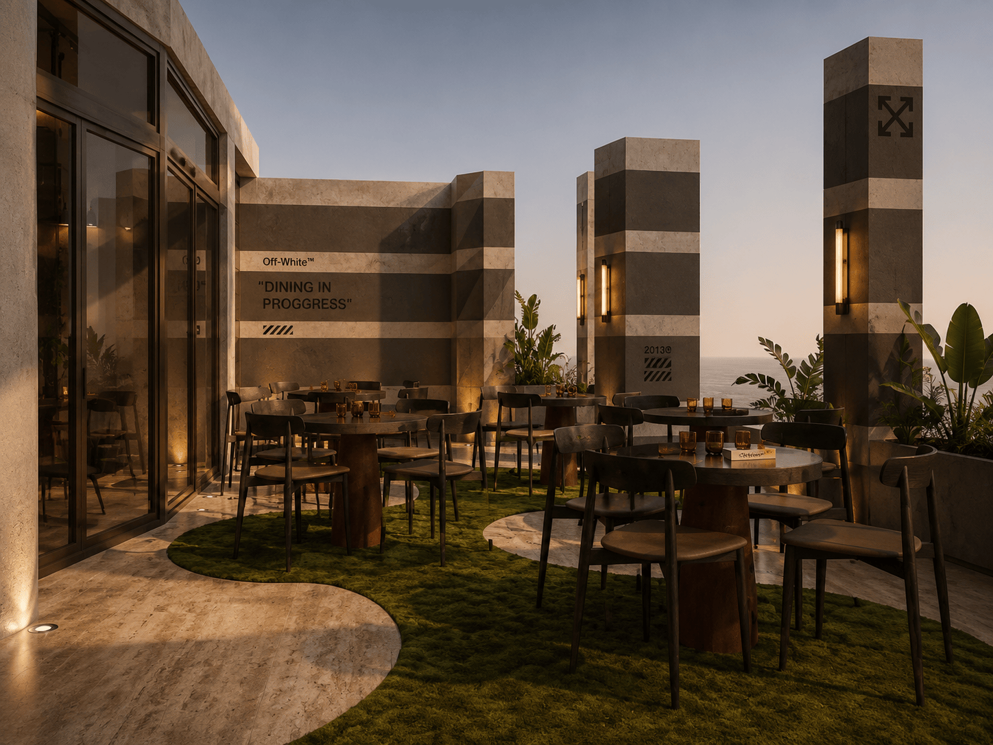 Off-White Abloh Restaurant — render 4