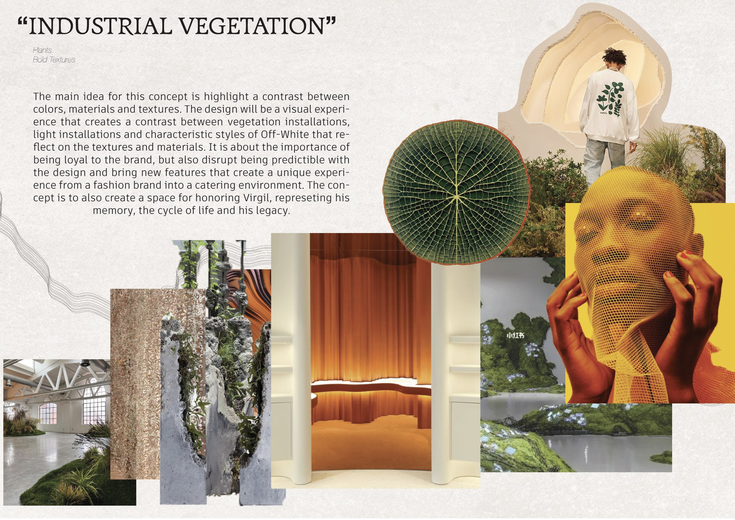 Industrial Vegetation — Concept board