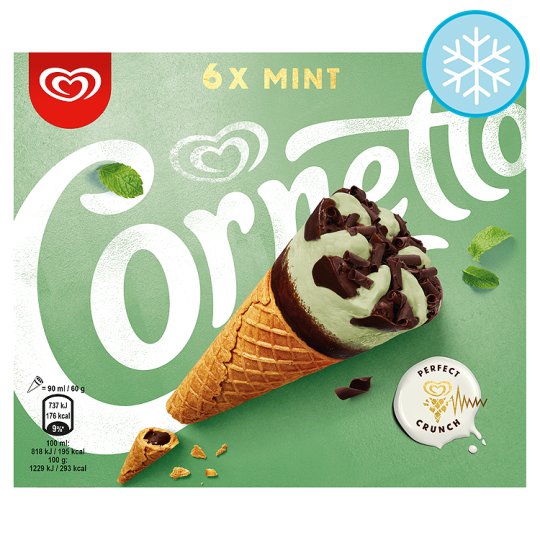 Helados italianos Cornetto presenta un nuevo logotipo y empaque