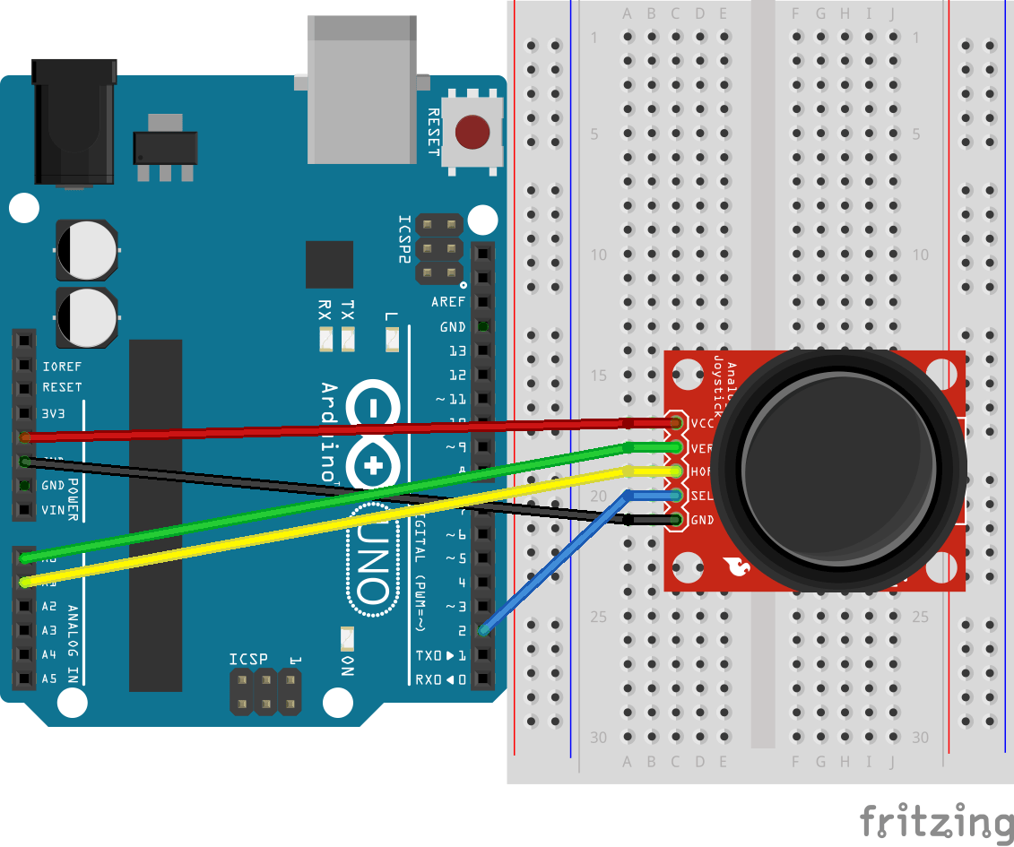 Joystick Module Pour Arduino Et Projets électroniques - Marque SATKIT - Neuf Sous Blister