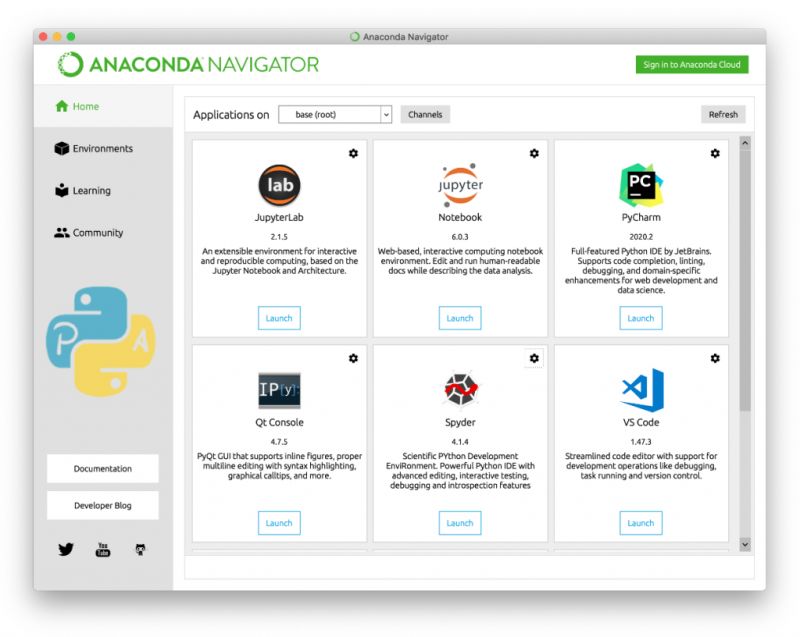 Python Ide Anaconda - Premium Nature Design - Mobile