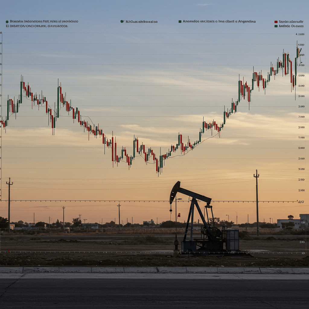 El barril de petróleo baja y enciende un debate clave en Argentina