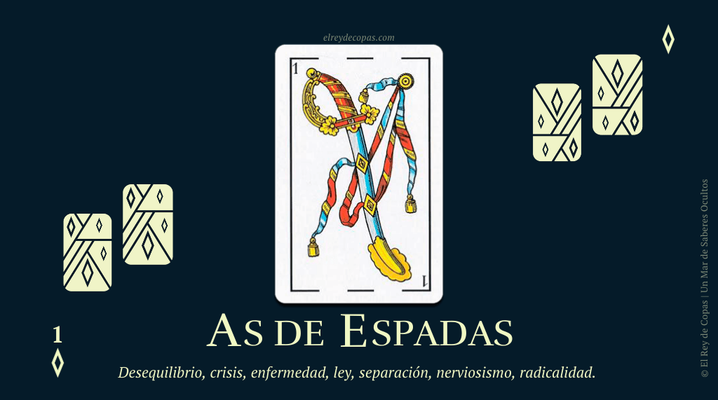 El As de Espadas y su significado en La Baraja Española El Rey de Copas