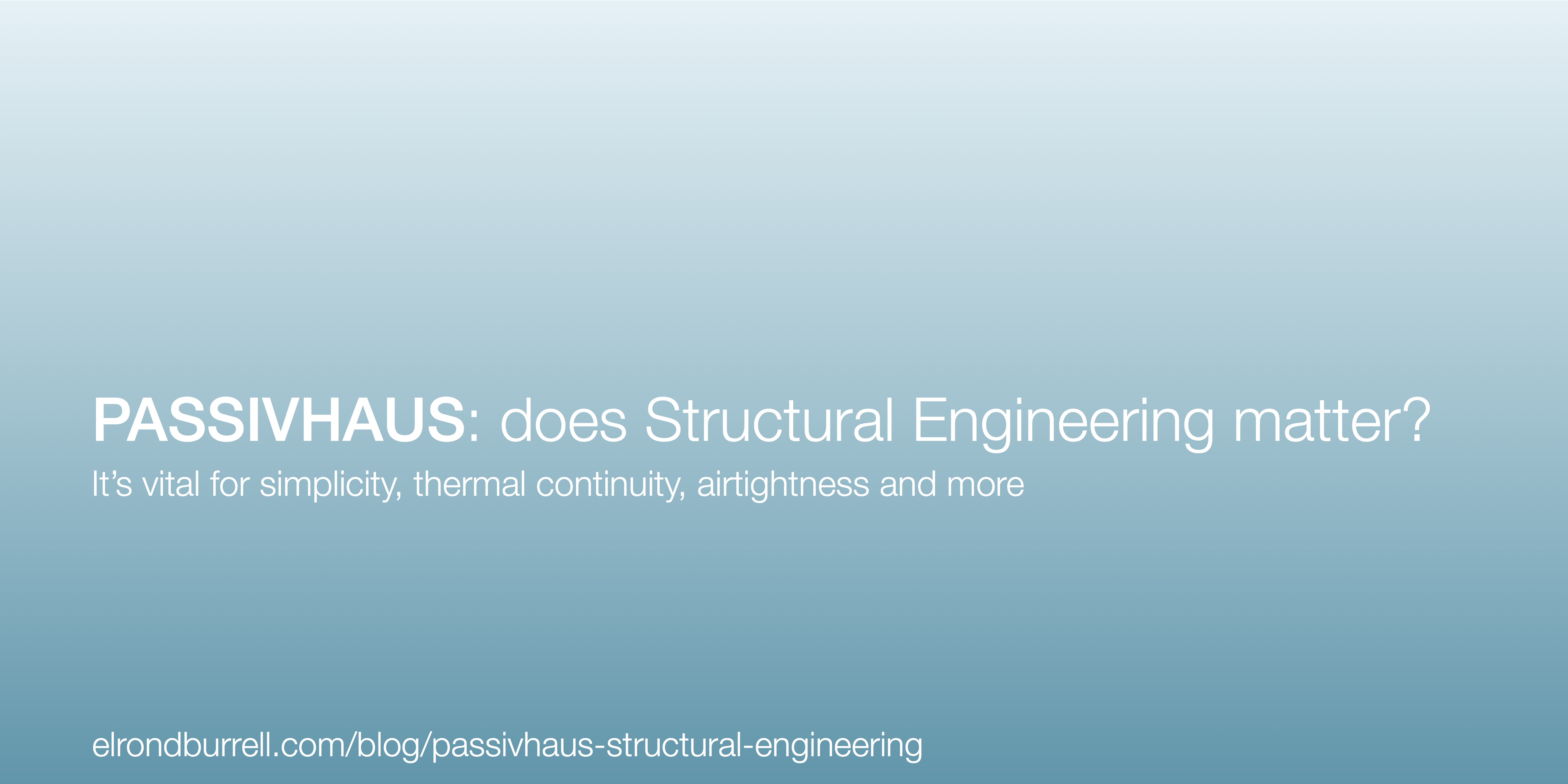 Structural Engineering Archives Passivhaus In Plain