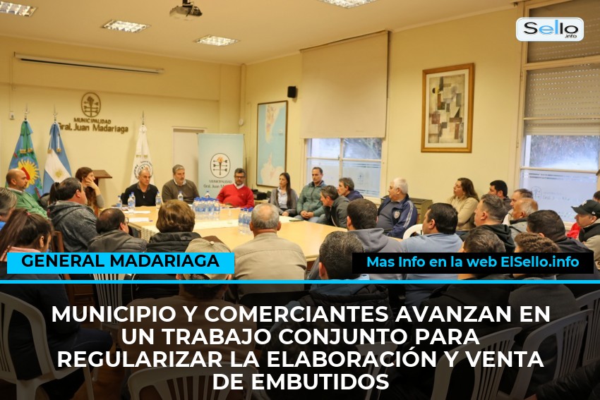 Municipio y comerciantes avanzan en un trabajo conjunto para regularizar la elaboración y venta de embutidos