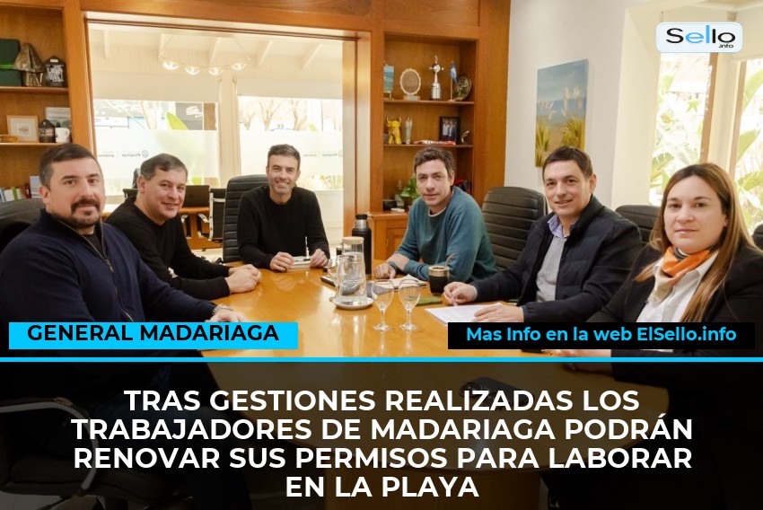 Tras gestiones realizadas los trabajadores de Madariaga podrán renovar sus permisos para laborar en la playa