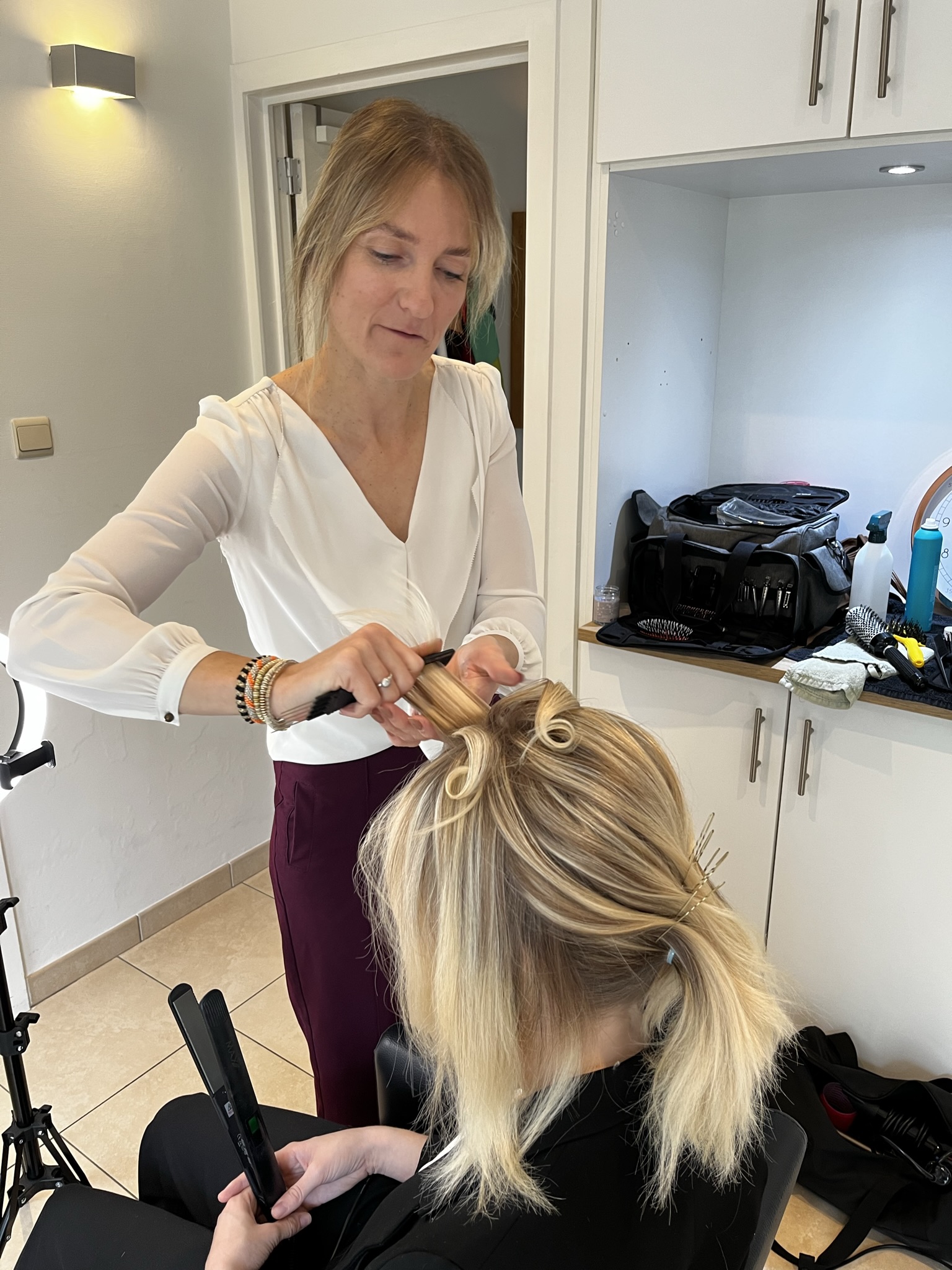 Bruidsmake-up en haarstyling AnStylistA