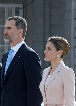 Felipe VI y la reina Letizia de España en una fotografía de archivo.