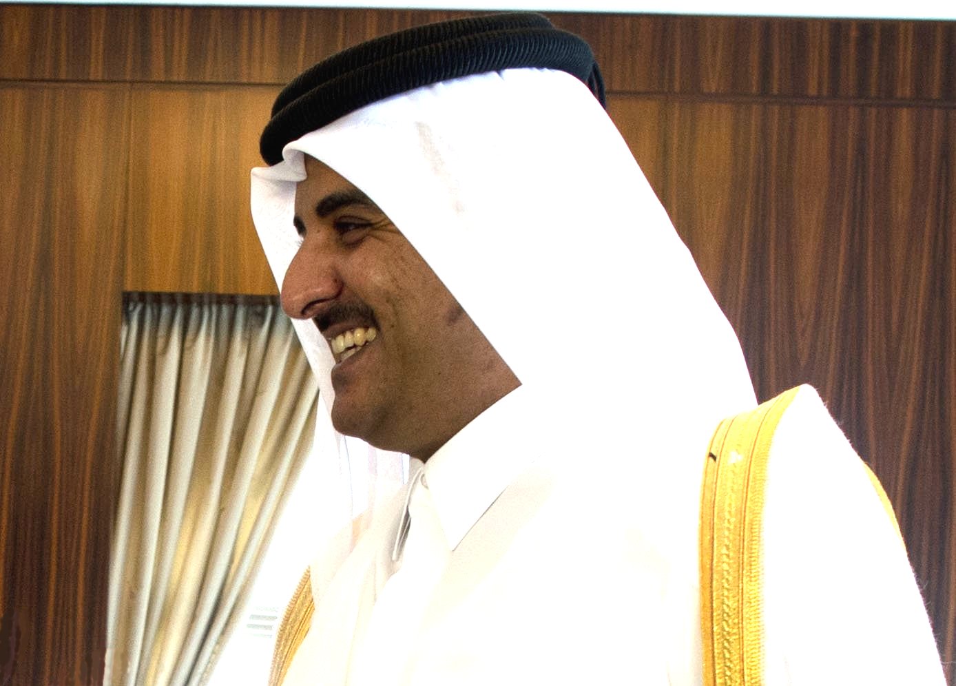 El emir Tamim bin Hamad Al Thani de Qatar en una fotografía oficial de archivo.