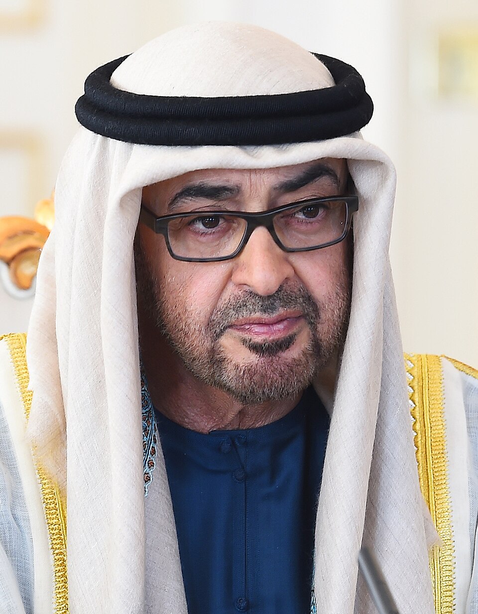 Mohamed bin Zayed Al Nahyan, presidente de Emiratos Árabes Unidos, en una fotografía de archivo de enero de 2024.