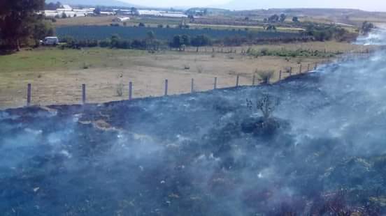 , Tras dos incendios registrados, llaman a evitar quemas en Gómez Farías