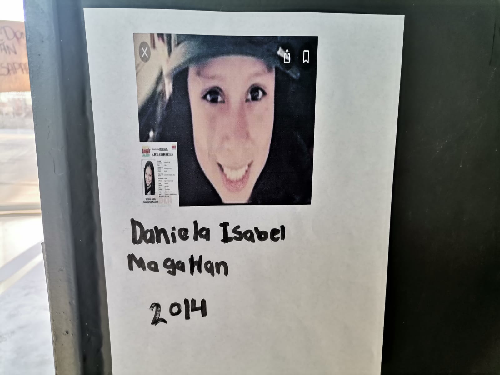 , Descartan que joven vista en Baja California sea Daniela Magaña. Su familia sigue en su búsqueda