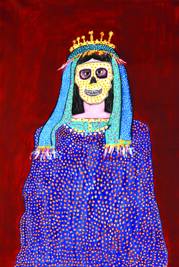 "La Catrina" by Kevin Roach. Photo courtesy Creativity Explored