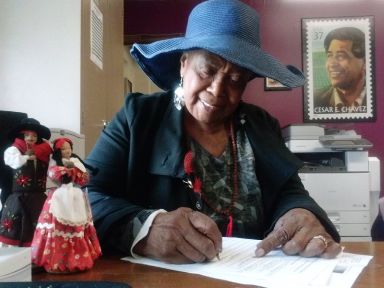 Rev. Josephinie Robertson, who also goes by her Miskitu indigenous surname Hendy Hebbert Twaska, was 13 when the Somoza dictatorship exiled her from Nicaragua in 1957. Robertson, now living in San Francisco, has been championing the decolonization of her native people and region ever since. Photo courtesy of the "Miskitu Nation" Facebook page.