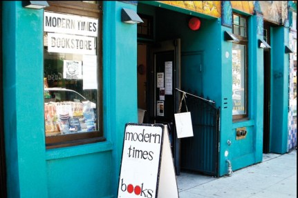 The collective Modern Times Bookstore. Photo Nicolás Cabrera/El Tecolote Archives