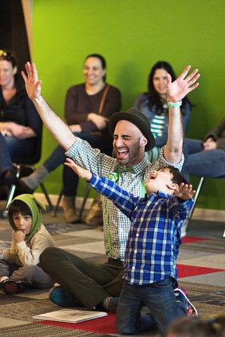 Francisco Rodriguez performs in “The Day the Crayons Quit” for the Bay Area Children’s Theater (BACT). Courtesy: Francisco Rodriguez