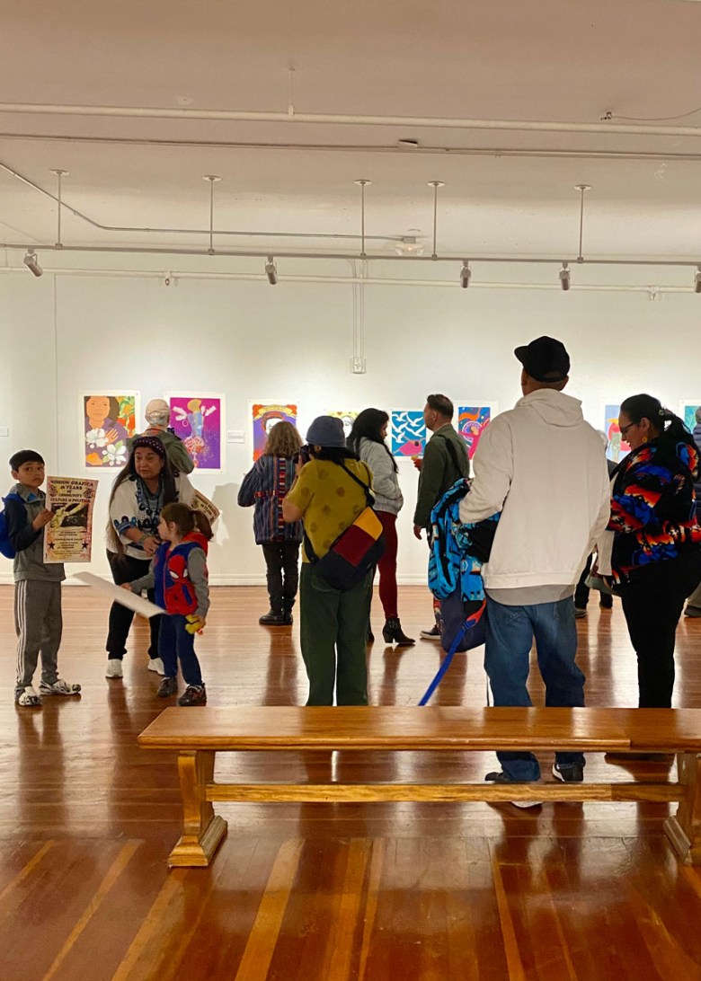 Culture and Politics” on May 5 at the Mission Cultural Center for Latino Arts (MCCLA). The exhibition showcases posters and prints that have contributed to Grafica’s iconic legacy of artistic activism. Courtesy photos