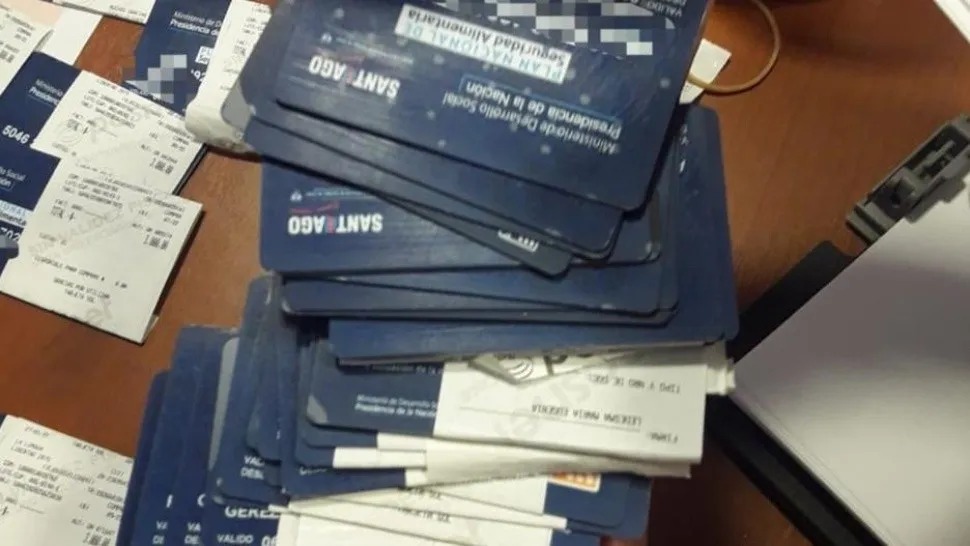 tarjetas alimentar