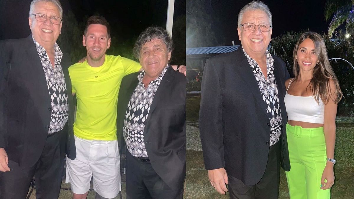 MESSI CON LOS PALMERAS