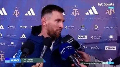 MESSI HABLO