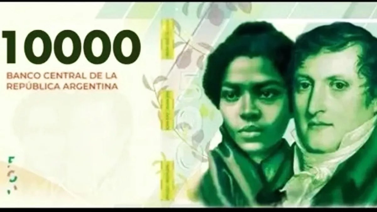 BILLETE DE 10000