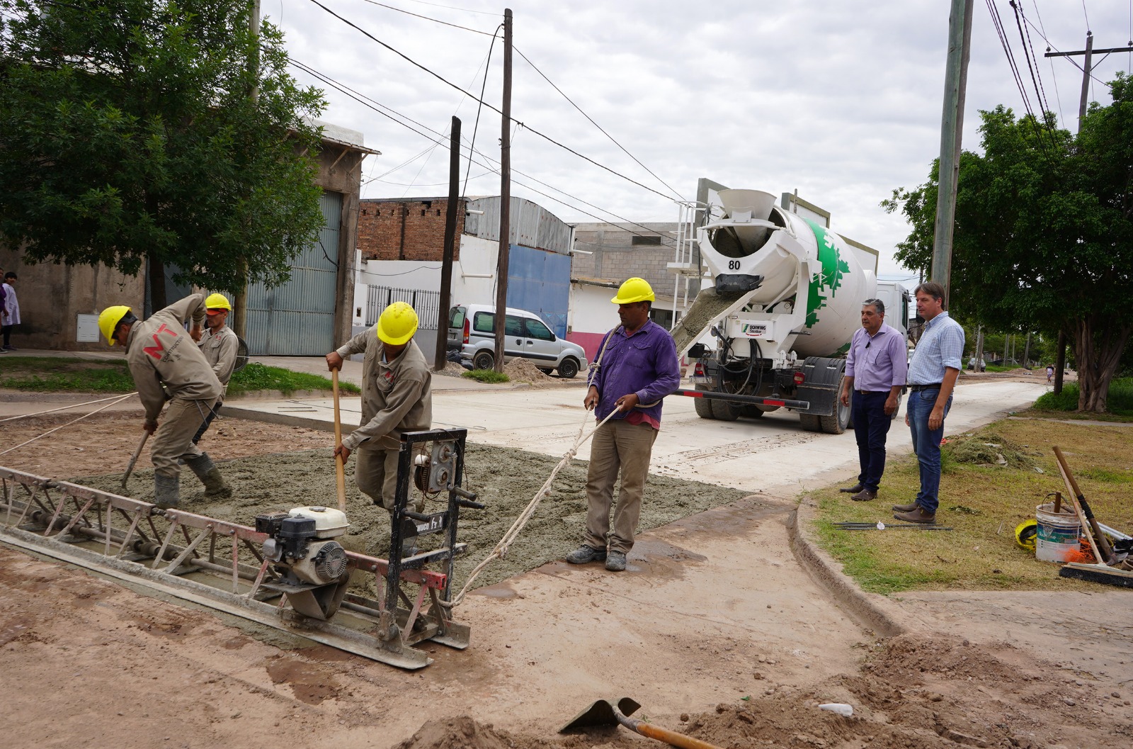 PAVIMENTACION BANDA