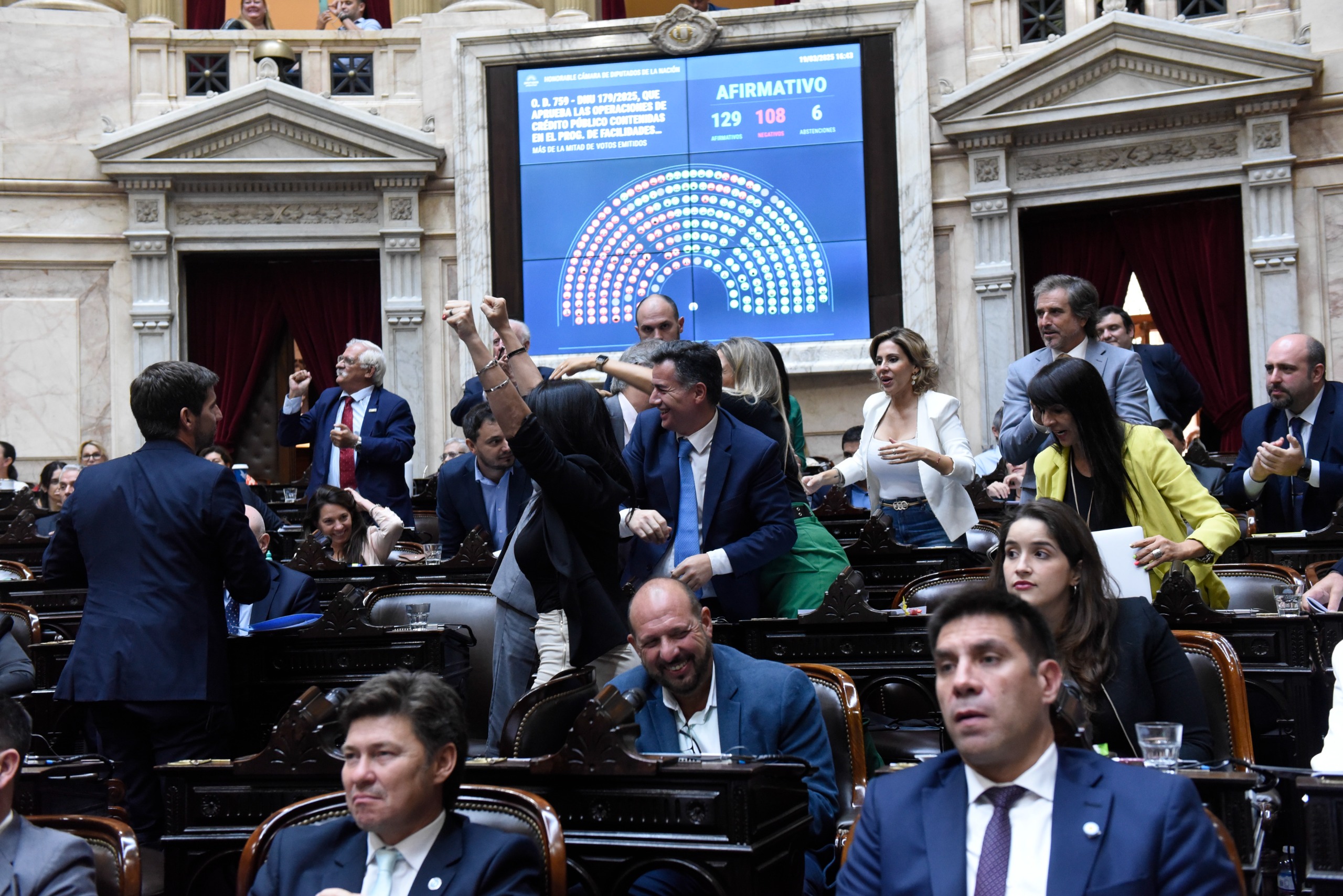 DIPUTADOS DNU FMI