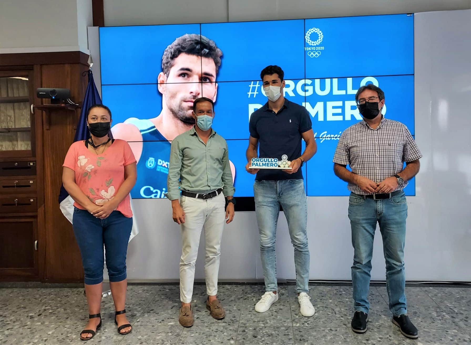 Lee más sobre el artículo El Cabildo de la Palma destaca el éxito del atleta palmero Samuel García tras su paso por Tokio