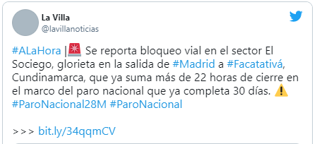 Este viernes 28 de mayo el comité del paro citó a una mueva jornada de protestas en colombia. Paro Nacional hoy 28 de mayo: todas las noticias ...