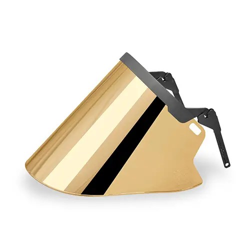 Illusionary Mask 金枠 IE GOLD COATED FACE SHIELD - Elvex SA