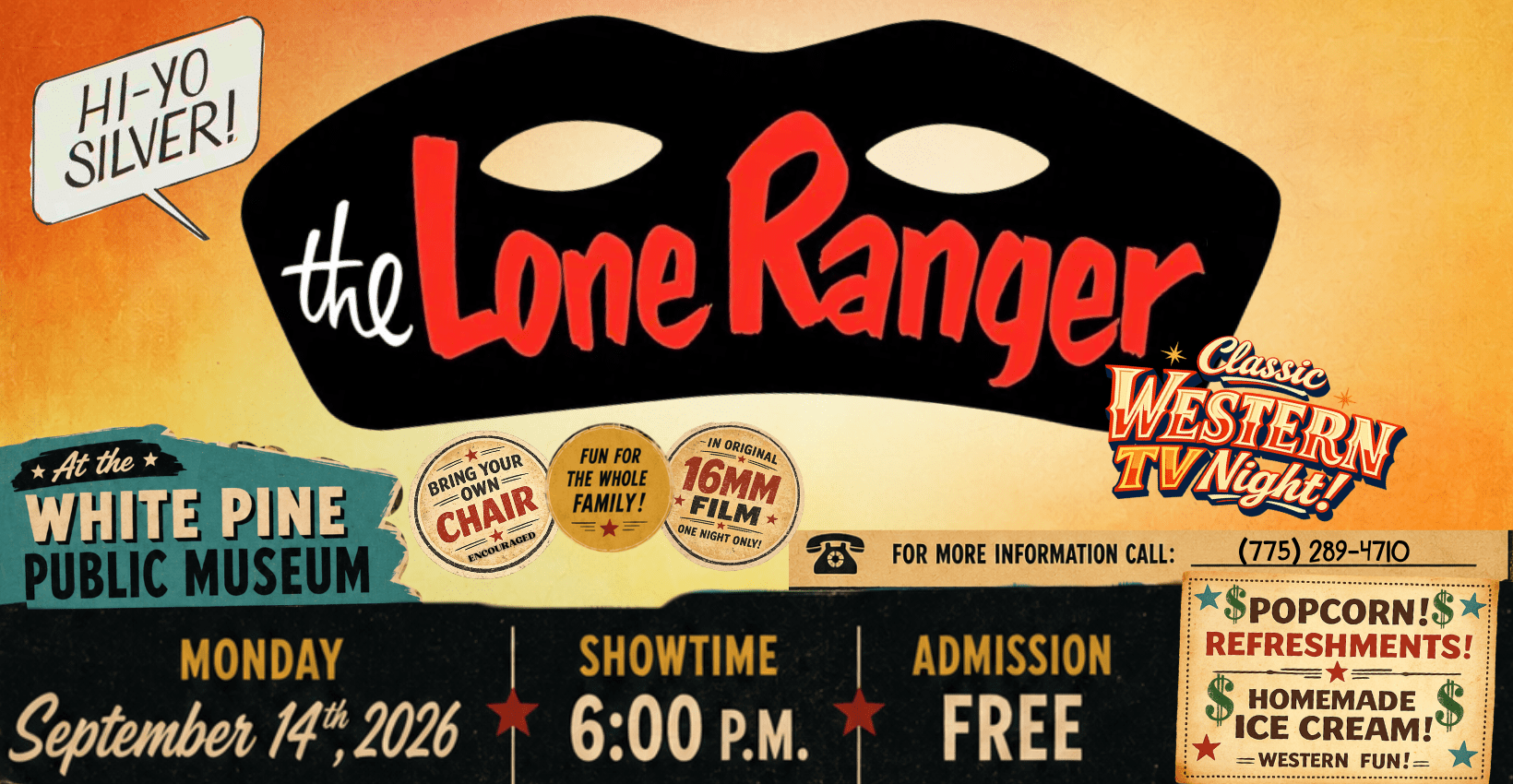 Lone Ranger 16mm Screening