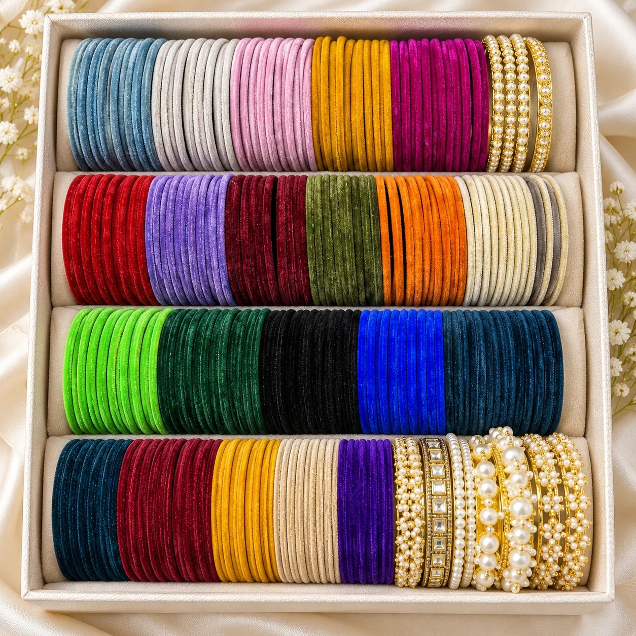 Rupal Velvet Combo