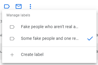 manage labels gmail groups