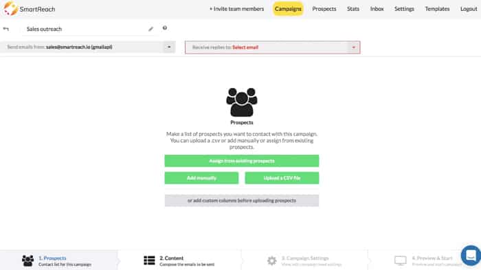 Email outreach tools - SmartReach