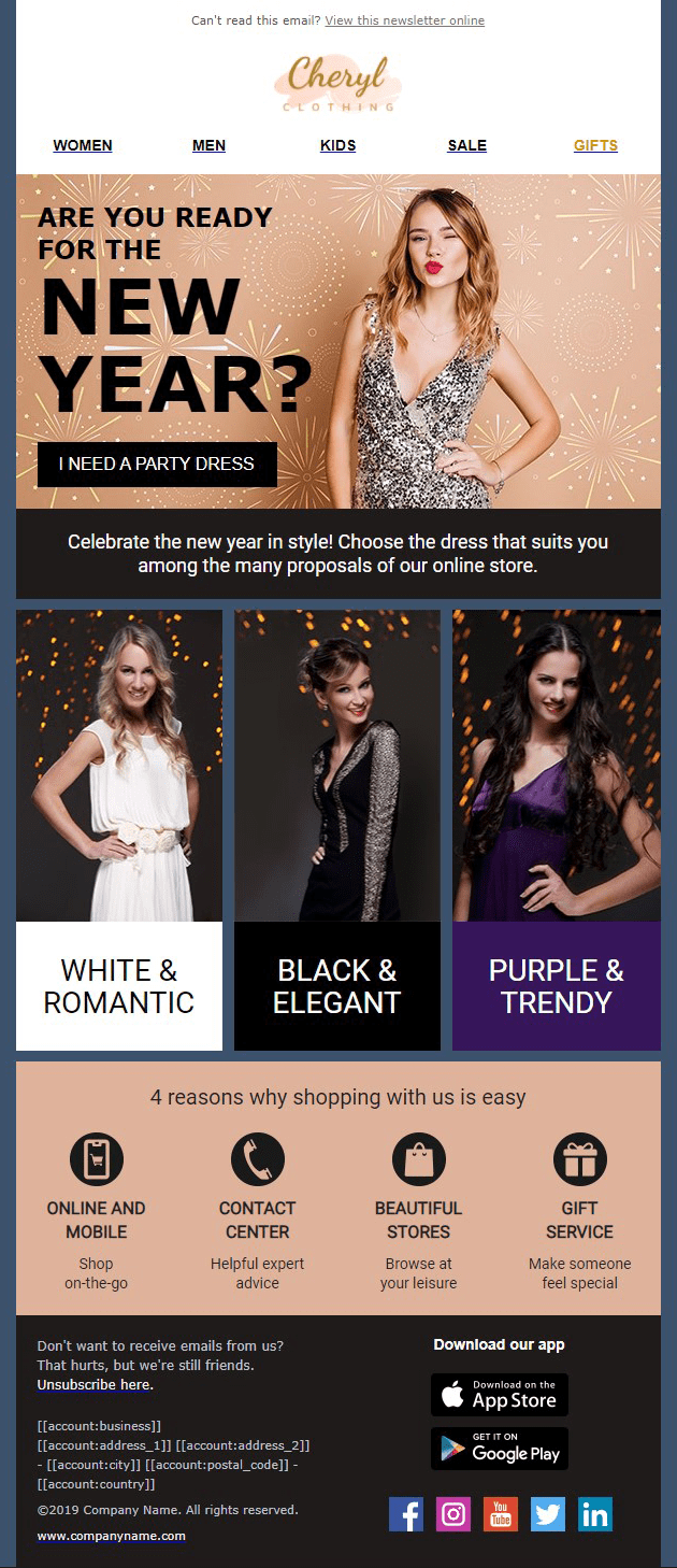 Free Christmas Email Newsletter Templates 7 Tips You Ll Love Emailchef