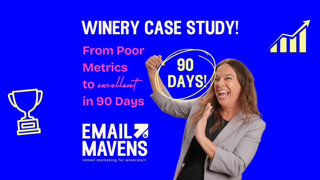 Winery Case Study: From Poor Metrics to Excellent in 90 Days