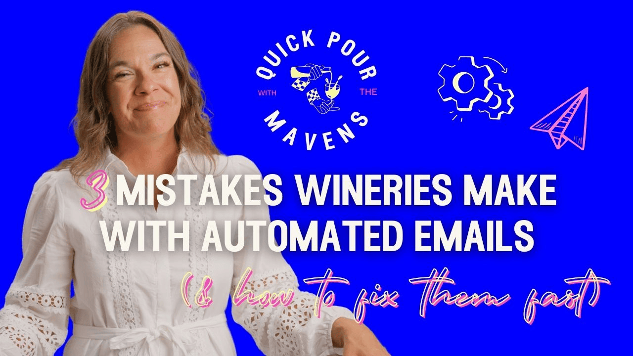 Automated emails should be your winery’s best employee. But if you’re making these 3 mistakes, they could be underperforming—or worse, sabotaging sales. Here’s how to fix them fast.