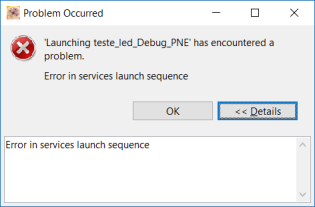 Erro de Debug no Kinetis Design Studio
